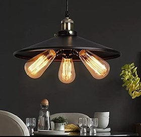 Resim RİOLİGHT RETRO ÜÇLÜ METAL SARKIT AVİZE RIO000367 