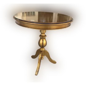 Resim BENGİ TİCARET Fiskos 17379 Baba ayak Model Parlak Kayın Arslan ayak MDF Parlak Gold El Yapım 