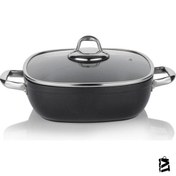 Resim Schafer Gastronomıe Granit Basık Tencere 26 cm 