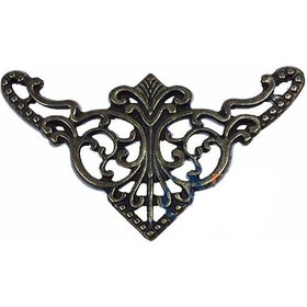 Resim Hobi Mobilya Tasarımı İçin 100adet 31x55mm Maksi Antik Dekor Süs Köşelik Renkli 