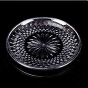 Resim Ganzhoushop Yuvarlak Tabağı, Sones Şeffaf Meyve Sunum Tabağı Çap: Akrilik 30cm Rv 