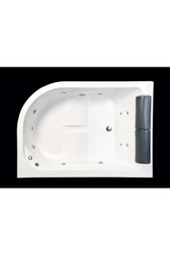 Resim SELİKA Bodrum Sol Jakuzi Lüks 170x120 Cm H:65 