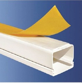 Resim Mutlusan 16 x 16 MM Yapışkan Bantlı Kablo Kanalı 10 M 