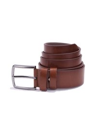Resim Dagoster Dmk26-355 Kahve 4 Cm Suni Deri Erkek Kemer Kahve 