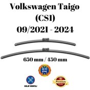 Resim Volkswagen Vw Taigo Cs1 2021 2022 2023 2024 Uyumlu Ön Cam Muz Tipi Silecek Süpürgesi Seti 650/450mm Silbak 