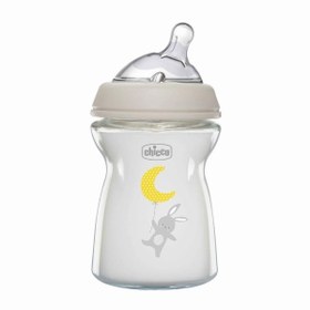 Resim Chicco Natural Feeling Cam Biberon Ikili 150+250ml Desenli 