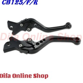 Resim Merpa Motor Cb125/f/r Manet Ayarlı Cnc Spor Model 2019-2020 Siyah 