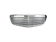 Resim Mercedes W212 E Serisi 2009-2013 Makyajsız Kasa Uyumlu Panjur Gümüş Elegance 
