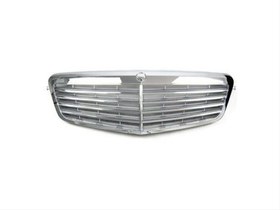 Resim Mercedes W212 E Serisi 2009-2013 Makyajsız Kasa Uyumlu Panjur Gümüş Elegance 
