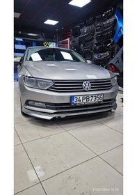 Resim Vw Passat B8 2015-2019 Abt Ön Tampon Eki Karlık Plastik Boyasız 
