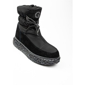 Resim Guja 347 - 3 Siyah Kadın Kar Botu 001 