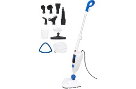 Resim Bright Elegance BE-3430 1300W Buharlı Temizlik Makinesi – 10'u 1 Arada Aksesuar Seti, Beyaz, Ev ve Ofis Kullanımına Uygun 
