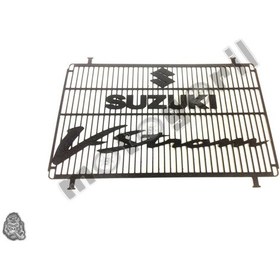 Resim Suzukı V Strom Dl650 için Motosiklet Radyatör Koruma Demiri 