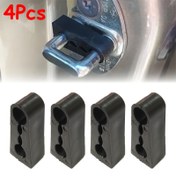 Resim 4 adet for RENAULT, for Bmw, Mini, Dacia ve Lada için Araba Kapı Kilidi Tampon Yumuşatma Şok Emici 
