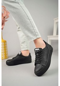 Resim Mn983 - Cst Tennis Erkek Ayakkabı Sıyah Siyah 