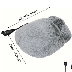 Resim Willowhaven Pembe 5 Sıcaklık 5 Zamanlı Yıkanabilir Elektrikli Isıtmalı Ayak Isıtıcı 