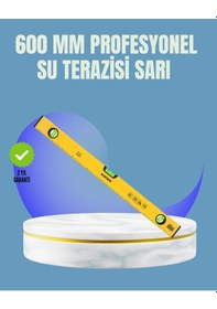 Resim Mey İthalat Dayanıklı Plastik Gövdeli 600 Mm Su Terazisi 