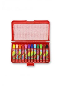 Resim Faber-Castell Altıgen Pastel Boya, 12 Renk, Plastik Kutu, Yumuşak ve Canlı Renkler, Rahat Kullanım,Etkili Uygulama 