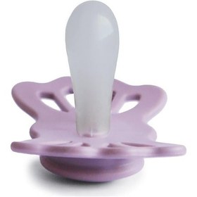 Resim Frigg Lucky Silikon Emzik - Soft Lilac 0-6 Ay Açık Lila 