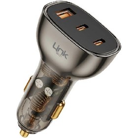 Resim Linktech C506 80w 2xpd 30+20w Usb Araç İçi Şarj Adaptörü Başlık - 