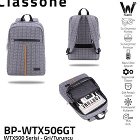 Resim Classone BP-WTX506GT 15,6" Su Geçirmez Kumaş Fermuar Notebook Lap 