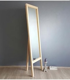 Resim Neostill Ahşap Ayaklı Boy Ayna 55X170 Cm A41 