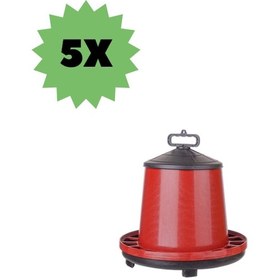 Resim Tavuk Yemliği 8 Kg Askılı Üstten Dolum 5 Adet 