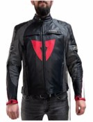 Resim Venom Deri Ceket D1 Racıng Siyah(KALIPLAR DARDIR BİR BEDEN BÜYÜK SİPARİŞ VERİNİZ) 