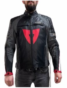 Resim Venom Deri Ceket D1 Racıng Siyah(KALIPLAR DARDIR BİR BEDEN BÜYÜK SİPARİŞ VERİNİZ) 