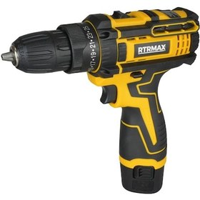 Resim Rtrmax RTM340 26 NM 2 x 2 1.5 Ah Çift Akü X-lion Şarjlı Matkap - Akü Dahil 