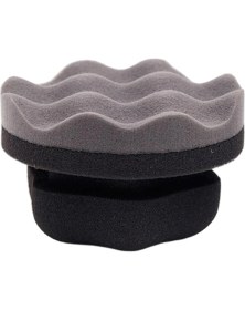 Resim 1x Otomatik Ağda Pedleri Parlatıcı Set Destek Pad Köpüğü Zımparalama Için Esnek L 