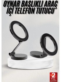 Resim Diğer Araç Içi Telefon Tutucu İos Uyumlu Magsafe Manyetik Mıknatıslı 
