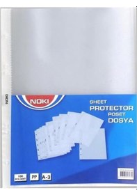 Resim Noki 4836P Poşet Dosya A3 Dikey 25'li 