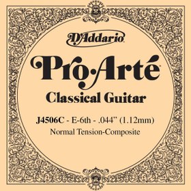 Resim D'Addario J4506C Pro-Arte Composite Normal Tension Klasik Gitar Tek Tel (Mi) 