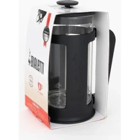 Resim - Smart French Press: Yaklaşık 1l Kapasiteli Kahve Hazırlayıcı - Siyah Polipropilen Gövde - Bulaşık Makinesinde Yıkanabilen Borosilikat Cam Sürahi - Paslanmaz Çelik Filtre Sistemi 