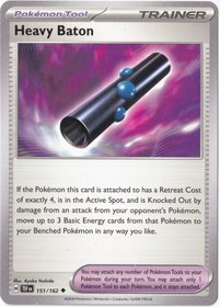 Resim Heavy Baton 151/162 - Temporal Forces - Pokemon Kartı Mint 