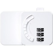 Resim Güçlü Sabitleme Bebek Güvenlik Kilidi Dijital Şifreli Pencere Kilidi Buzdolabı Kapı Kilidi Ev Right Angle 