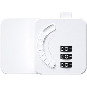 Resim Güçlü Sabitleme Bebek Güvenlik Kilidi Dijital Şifreli Pencere Kilidi Buzdolabı Kapı Kilidi Ev Right Angle 