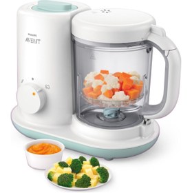 Resim Philips Avent 2'si 1 Arada Buharlı Pişirici Blender 