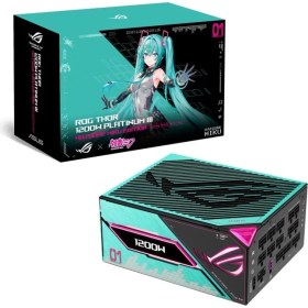 Resim ASUS ROG-THOR-1200P3-MIKU PLATINUM III 1200W PSU 
