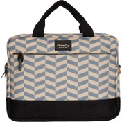 Resim Smokey Chevron 15.6 inç Laptop / Macbook Çantası BloominBag