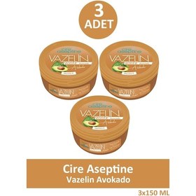 Resim Cire Aseptine Vazelin Avokado 150 Ml 3 Adet 