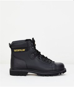Resim Caterpillar Alaska Black Siyah Deri Erkek Bot 