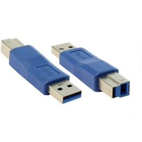 Resim Usb 3.0 A M / Usb A F Dönüştürücü - Nickel/Blue 