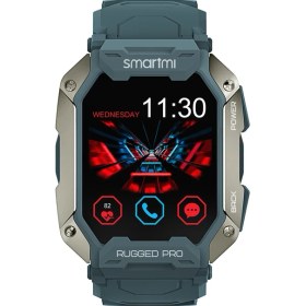 Resim Smartmi Rugged Pro Akıllı Saat Mavi (Tansiyon Ölçme, Bluetooth Arama, Hoparlör) 
