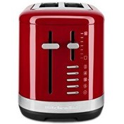 Resim KitchenAid Manuel Kontrollü 2 Dilim Ekmek Kızartma Makinesi Empire Red 5KMT2109 