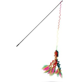 Resim Beeztees Kedi Oltası, Yün Örgü Ve Tüyler Uc, Dayanıklı İp, 46cm 