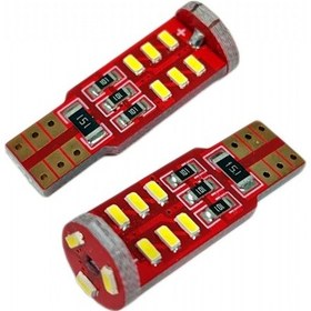 Resim Carub 12v T10 Ampul 15 Smd Led 20w Canbus Fiber Beyaz Br0405538 