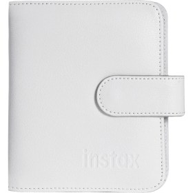 Resim Fujifilm Instax Mini 12 Beyaz Fotoğraf Makinesi-10'lu Film-Kare Albüm ve Şeffaf Kılıf Seti 