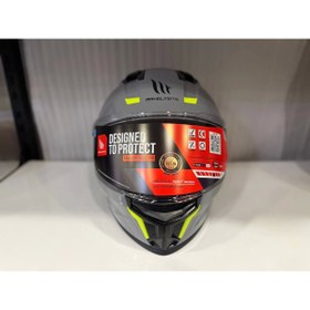 Resim Mt Breaker Sv Solid A12 Kapalı Kask Nardo Gri 